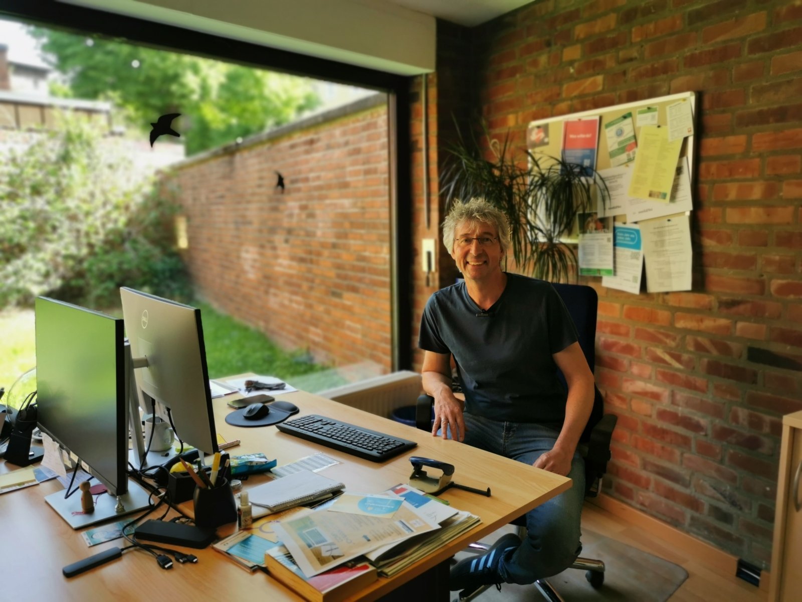 Bild 2: Ansgar Lutz ist Leiter der OJB (Offene Jugendberufshilfe Leverkusen), die zur Katholischen Jugendagentur LRO gehört. 