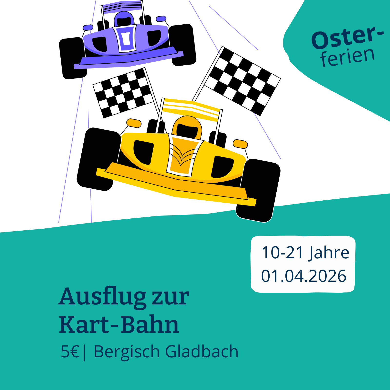 Ausflug zur Kart-Bahn