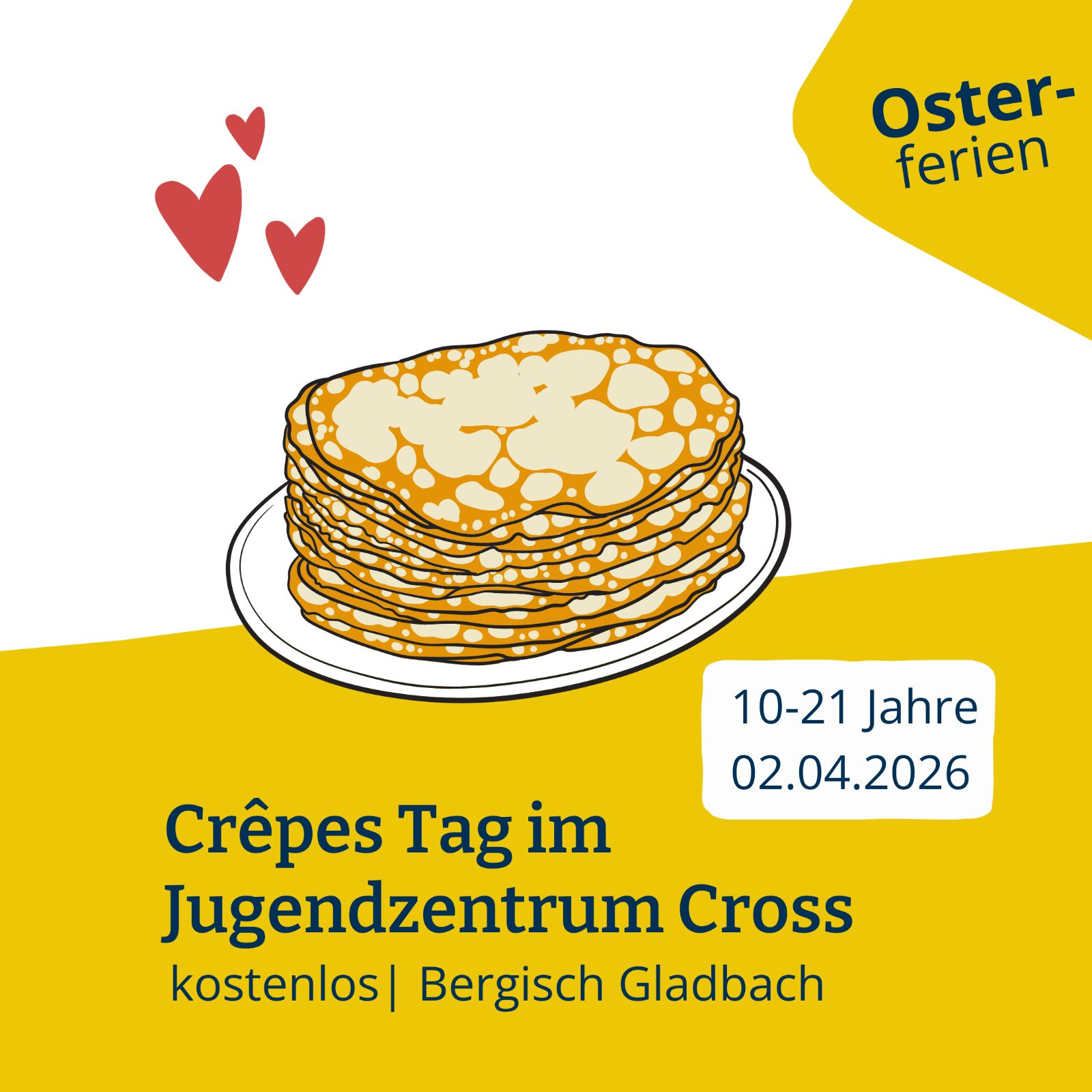 Crêpes Tag im Cross