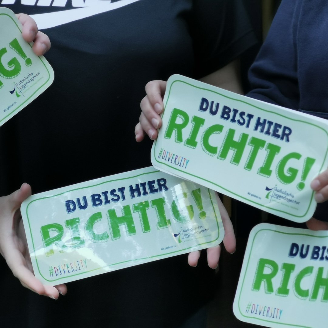 Du bist hier richtig - egal, wie du bist!