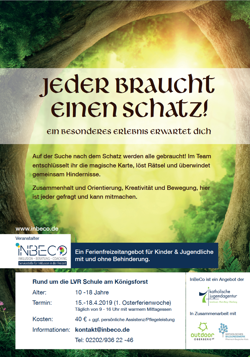 Flyer_INBECO_LVR Ferienangebot Ostern 2019