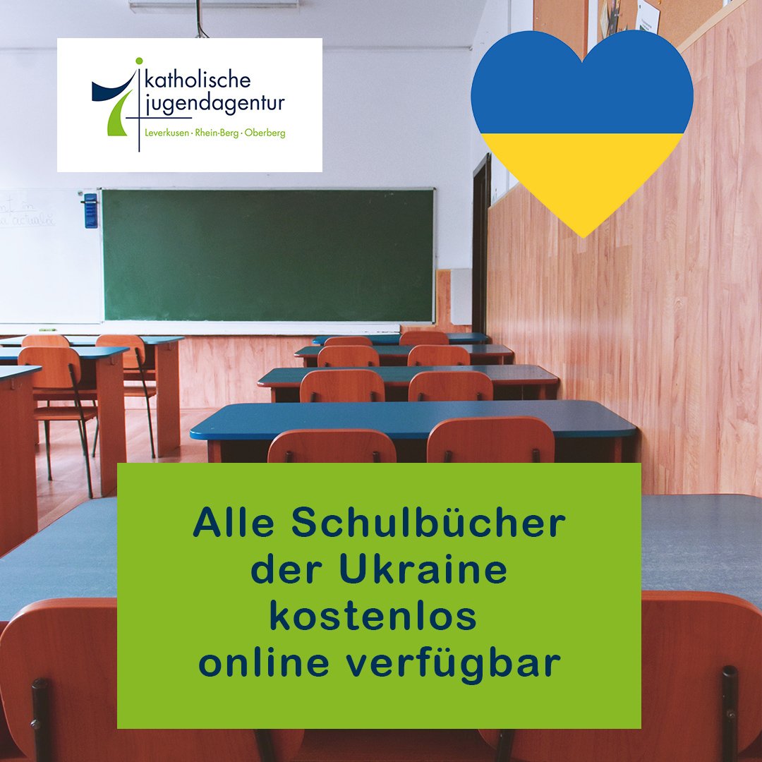 Schulbücher Ukraine quadrat